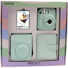Fimer Instax Mini 12 Fotoğraf Makinesi Bundle Box (Yeşil)