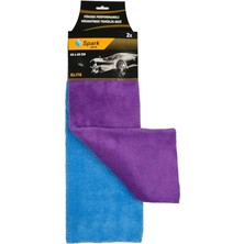 Fimer Adet) Spark 3360 Elite 2' Li Paket Mikrofiber Oto Kurulama Temizlik Pasta ve Cila Bezi 40X40 Cm.