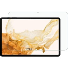 Fimer Samsung Galaxy Tab S8 Plus 12.4 Inç Ile Uyumlu Ekran Koruyucu 9h Temperli Kırılmaz Esnek Nano Cam, Çizilmeye ve Darbeye Dayanıklı Koruma, Hd Şeffaf Samsung SM-X800