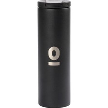 Fimer Siyah Uzun Termos 480 ml Metal Dayanıklı Sıcak Soğuk Tutma Özellikli No:50