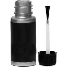 Fimer Market Mat Siyah Rötuş Boyası, Araba Motosiklet Mobilya Çizik Giderici, 20 Ml, Fırçalı Şişe