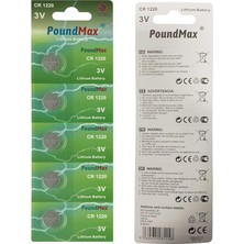 Fimer Adet CR1220 DL1220 1220 LIR1220 3V Poundmax Lityum Pil Lityum Düğme Pil, Küçük Elektronik Cihazlar Için Araba Anahtarları, Uzaktan Kumandalar, Teraziler, Saatler Ölçüm Cihazları ve Hesap Makineleri