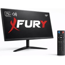 Fimer 19" LED Monitör 75Hz 5ms Dahili Hoparlörlü Uzaktan Kumandalı HDMI VGA Geniş Ekran