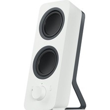Fimer Z207 Bluetooth Bilgisayar Hoparlörü, 20 Ince ve Hafif Tasarım, Beyaz