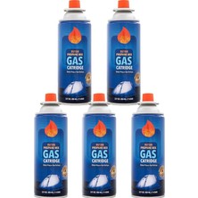 Fimer 5'li Gaz Kartuşu Seti Beşli Pürmüz Gazı 5 Adet 227 gr Kamp Gazı