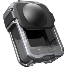 Fimer Djı Osmo 360 Için Kamera Kafesi, Alüminyum Koruyucu Kılıf+Osmo 360 Için Soğuk Dişli Kaydırmalı Objektif Için Çift Silikon Kapak, 1/4" Hızlı Çıkarılabilir Bağlantı