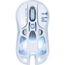 Fimer Mercury M1 Pro Oyun Faresi, Hafif Magnezyum Alaşımı, 26000 Dpı, PAW3395DM Sensör, 5 Programlanabilir Düğme, Üçlü Mod (2.4g/bt/kablolu), Ergonomik Tasarım (Buz Mavisi)
