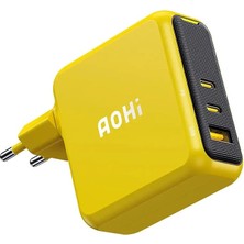 Fimer Magcube 3 Portlu Şarj Adaptörü, 140W Şarj Cihazı, Gan+ 100W Hızlı Şarj Istasyonu