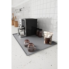Fimer 39X58 cm Silikon Kahve Makinesi Matı Tezgah Pedi Bulaşık Altlığı CIN962