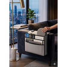 Fimer Kenarı Organizer Düzenleyici Kumandalık 31X22X11 cm Yan Sehpa Kumandalık Koltuk Kenarı Organizer Koltuk Kenarı Düzenleyici Koltuk Başı Örtü Sehba Koltuk Kenarı Organizer Kumandalık