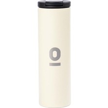 Fimer Ekru Uzun Termos 480 ml Metal Malzeme 5 Saat Sıcak/soğuk Tutma No:48