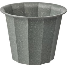 Fimer Bitki Saksısı, 9 Cm, Iç/dış Mekan Gri