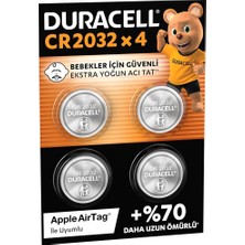 Fimer Cr 2032 Lityum Düğme Pil (4’lü Paket) – 3V, (CR2032)