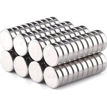 Fimer Magnet Mıknatıs 6x2 mm Neodyum Yuvarlak Disk Magnet - 50 Adet