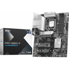 Fimer MB Pro B860-P Soket 1851 Ddr5 8600MHZ(OC) 3xm.2 1x Tb4 HDMI Dısplay 5g Lan Atx
