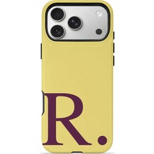 Velvoria iPhone 17 Pro Max Valestra Magsafe Çift Katmanlı Darbe Korumalı Kılıf Butter Drama R