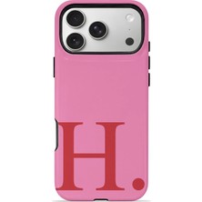 Velvoria iPhone 17 Pro Max Valestra Çift Katmanlı Korumalı Kılıf Poppy Pink H