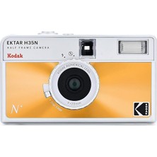 Fimer Ektar H35N Yarım Çerçeve Film Kamera, 35 Mm, Yeniden Kullanılabilir, Odaksız, Ampul Fonksiyonu, Dahili Yıldız Filtresi, Kaplamalı Geliştirilmiş Lens (Film ve Aaa Pil Dahil Değildir) (Cam