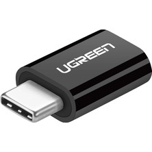 Fimer Micro USB To Type-C Dönüştürücü Adaptörü, Siyah