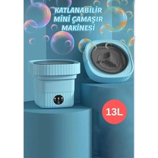 Fimer Mini Çamaşır Makinesi 13 L Taşınabilir Çamaşır Makinesi ve Kurutma Özellikli – Yurtlar, Seyahatler, Küçük Evler, Havlular ve Iç Çamaşırları Için Yer Tasarruflu Çamaşır Yardımcısı