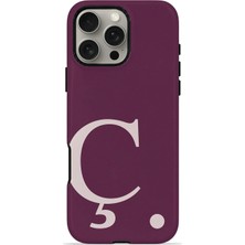 Velvoria iPhone 16 Pro Valestra Çift Katmanlı Korumalı Kılıf Wine Blush Ç