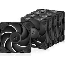 Fimer P14 Pro Pst, 5'li Paket - Güçlü Premium Fan, Y-Kablo Ayırıcılı 140 mm Pwm Fan, 400-2500 Rpm, 0 Rpm <% 5 Pwm, Akışkan Dinamik Rulman, 4-Pin - Siyah