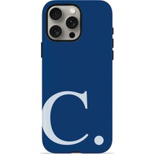 Velvoria iPhone 15 Pro Max Valestra Çift Katmanlı Korumalı Kılıf Midnight Ice C