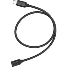 Fimer 3 Metre Type-C Uzatma Kablosu – 60W Hızlı Şarj ve 3A Akım Destekli Usb-C Erkek Dişi Kablo | 24PIN 56K Dirençli Dayanıklı | Laptop, Tablet ve Telefon ile Uyumlu (3 Metre) | ZR73