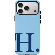 Velvoria iPhone 17 Pro Max Valestra Çift Katmanlı Korumalı Kılıf Blue Hour H
