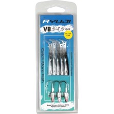 Fimer V8 10CM 10GR Silikon Yem Set (3+5) Black Back