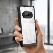 Fimer Phone (3A) Kılıf Kamera Korumalı Darbe Emici Şeffaf Arka Kapak Siyah