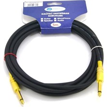 Fimer Mgc5 Bk Enstrüman Kablosu 5 Metre Standart Çivi Siyah