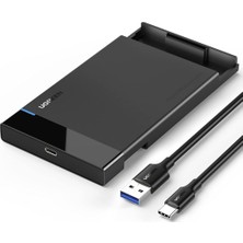 Fimer USB 3.1 Gen 2 Tip C Muhafaza 2,5 Inç Sabit Sürücü 6tb 6gbps Windows Mac Os Linux ile Uyumlu