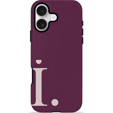 Velvoria iPhone 16 Valestra Magsafe Çift Katmanlı Darbe Korumalı Kılıf Wine Blush I