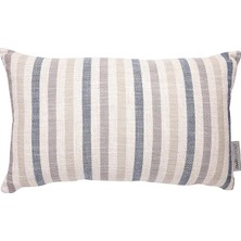 Concept Alba Striped Kırlent Lacivert 30X50