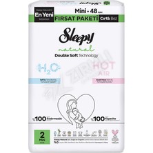 5 Adet Sleepy Natural Fırsat Paketi Double Soft Mini 48'li