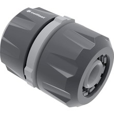 Fimer Ideal Hortum Bağlantısı, 1/2 Inç - 5/8 Inç, Iki Hortum Ucunun Sürekli Bağlantısı Için, Plastik Pc/abs, Yüksek Kalite, 51-600