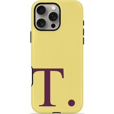 Velvoria iPhone 16 Pro Valestra Çift Katmanlı Korumalı Kılıf Butter Drama T