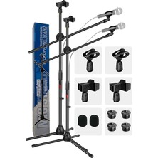 Fimer MS06X 2li Set Akrobat Mikrofon Standı Sehpası