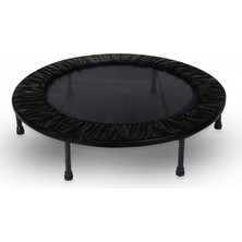 Fimer 102 cm 40" Yuvarlak Stabil Çelik Çerçeve 22 cm Yükseklik Çocuk ve Yetişkin Için Taşınabilir Profesyonel Fitness Egzersiz Trampolini