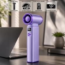 Fimer AD72 Pro 8000MAH 150000RPM Taşınabilir Güçlü Hava Üfleme Cihazı - Mor