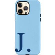 Velvoria iPhone 13 Pro Max Valestra Magsafe Çift Katmanlı Darbe Korumalı Kılıf Blue Hour J