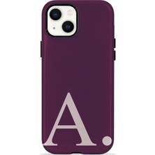 Velvoria iPhone 15 Valestra Magsafe Çift Katmanlı Darbe Korumalı Kılıf Wine Blush A