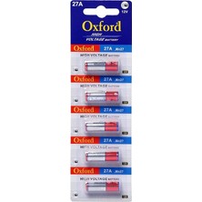27A MN27 V27A V27GA 12 Volt Alkalin Uzaktan Kumanda Pili 5’li Paket