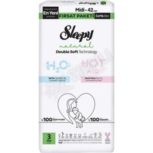 2 Adet Sleepy Natural Fırsat Paketi Double Soft Midi 42'li