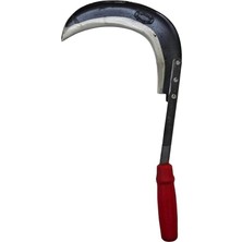 Fimer Ot/çayır Orağı El Yapımı Keskin Çim Biçme Orak Kırmızı Mavi