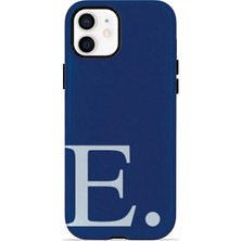 Velvoria iPhone 12 Valestra Çift Katmanlı Korumalı Kılıf Midnight Ice E