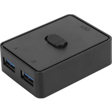 Fimer 6045 2 Port USB 3.0 To Kvm Switch Çoklu Pc Kasa Çoklayıcı Hub Anahtar