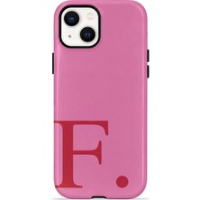 Velvoria iPhone 15 Plus Valestra Çift Katmanlı Korumalı Kılıf Poppy Pink F