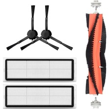 Vacuum Mop 2 Ultra Xiaomi Uyumlu Yedek Mopsuz Fırça Filtre-5 Parça, Robotyedek, Renk7